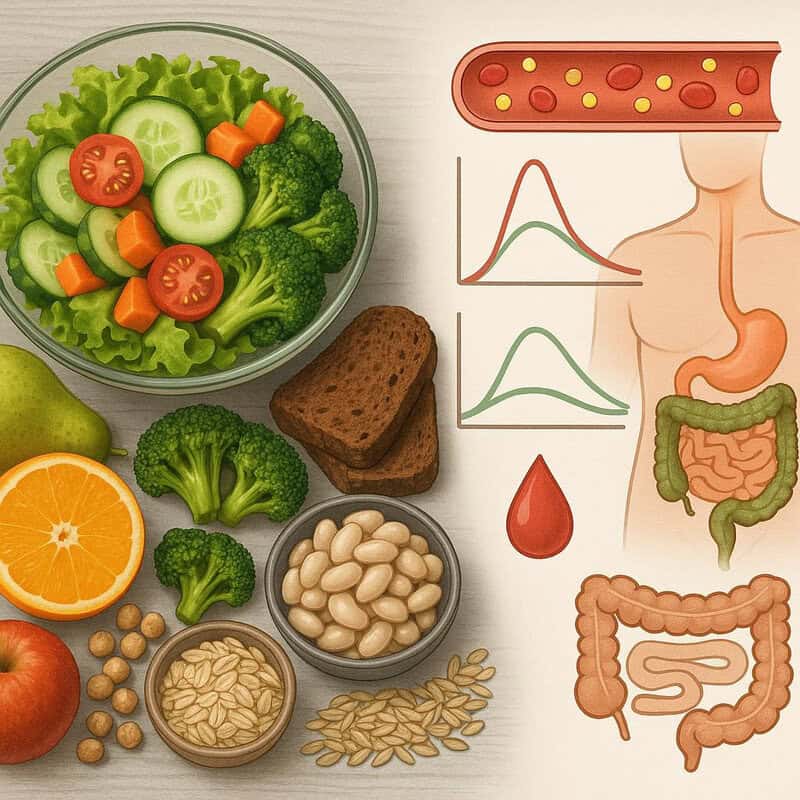 22. Ignoring Fiber in Evening Meals