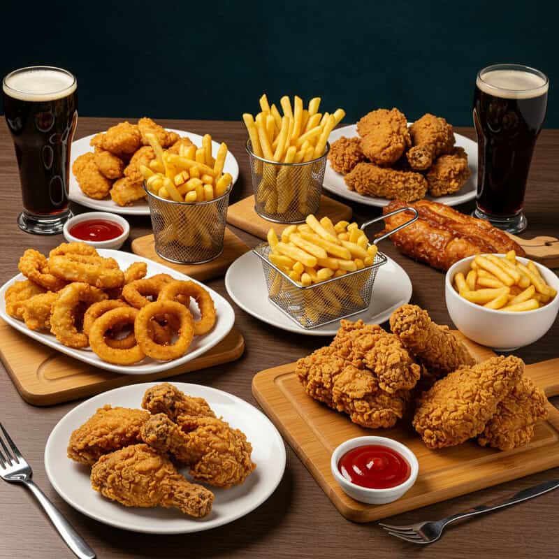 23. Eating Fried Foods at Night