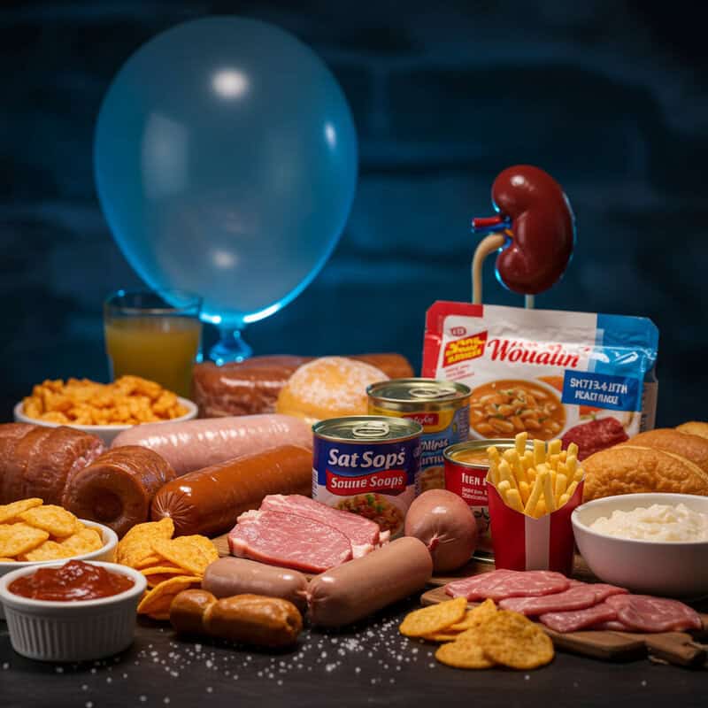 29. Consuming High-Sodium Foods