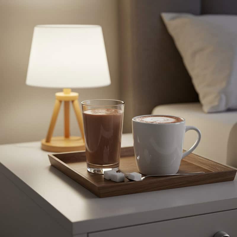 37. Drinking Sweetened Milk or Hot Chocolate