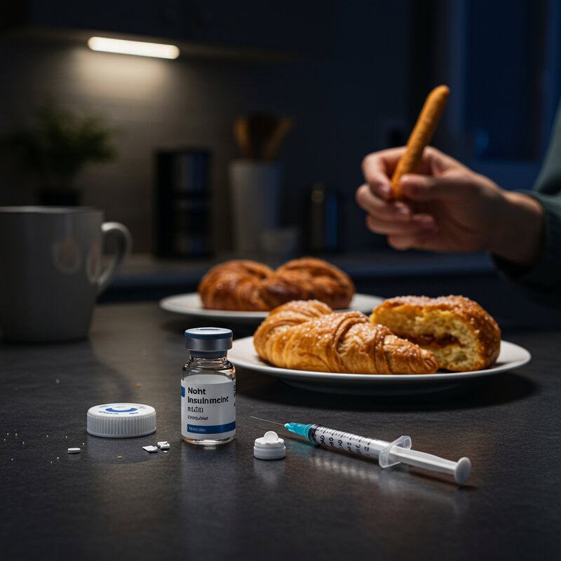 39. Not Adjusting Insulin for Nighttime Snacks