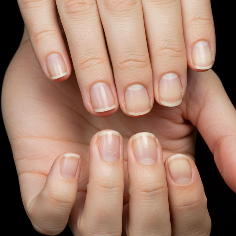 47. Changes in Nail Color or Texture