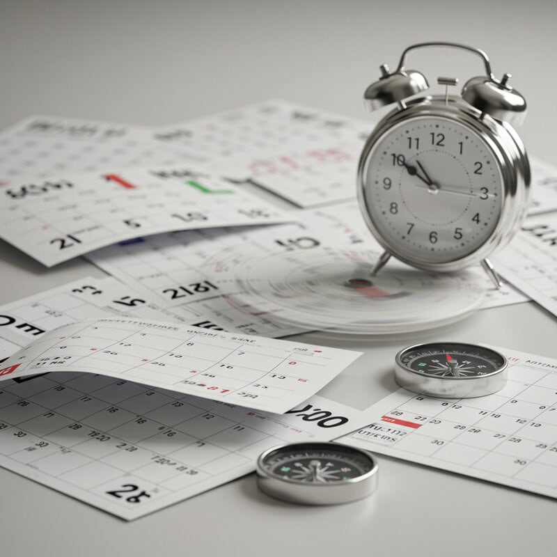 18. Losing Track of Time or Dates