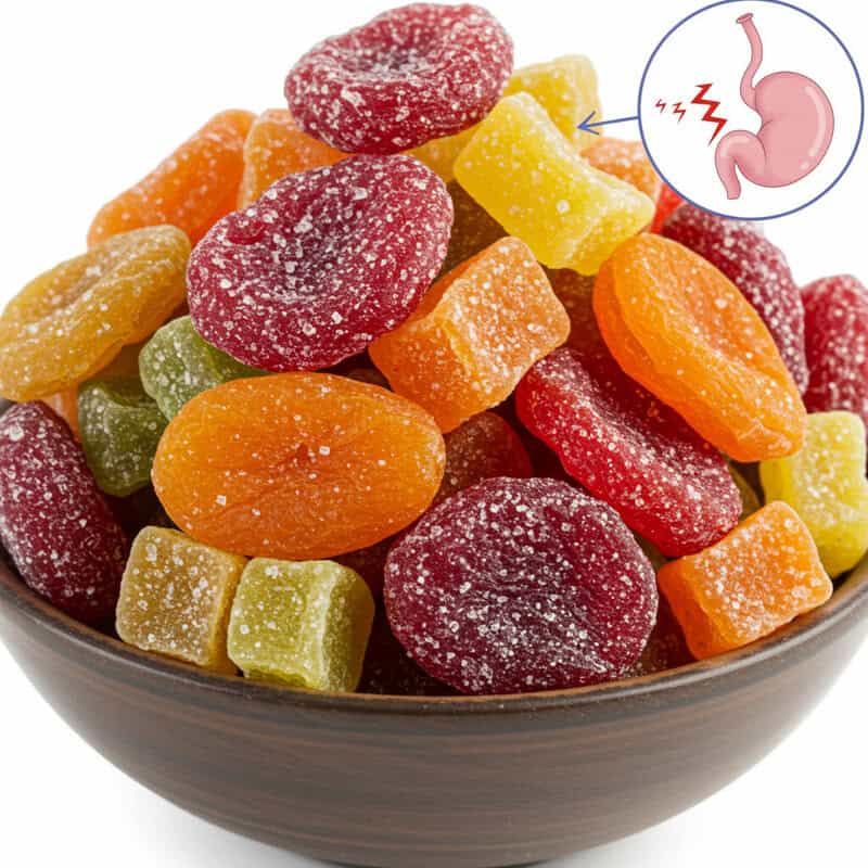 33. Dried Fruit (with Added Sugar)
