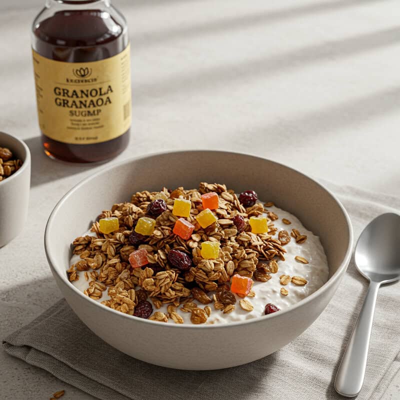 50. Granola (with Added Sugar)