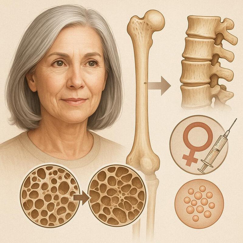 11. Lowered Risk of Osteoporotic Fractures