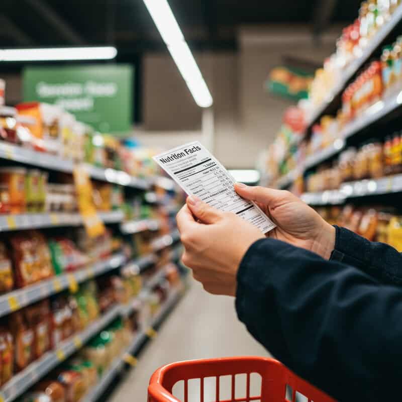 48. Read Nutrition Labels Carefully